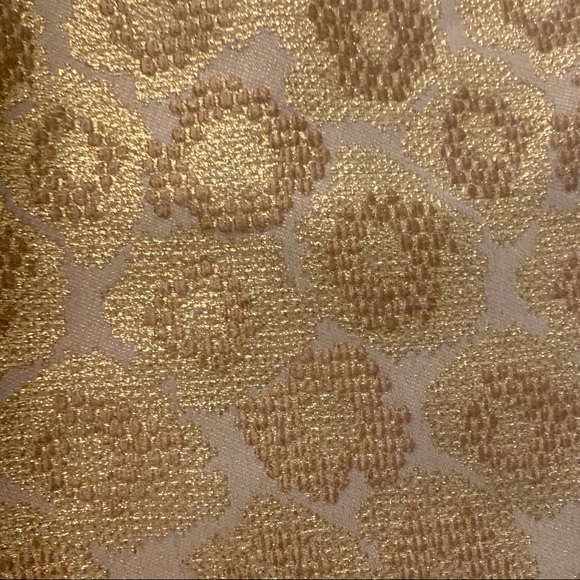 Immaculate J Crew Goldenrod metallic miniskirt 🌼 - Picture 3 of 6